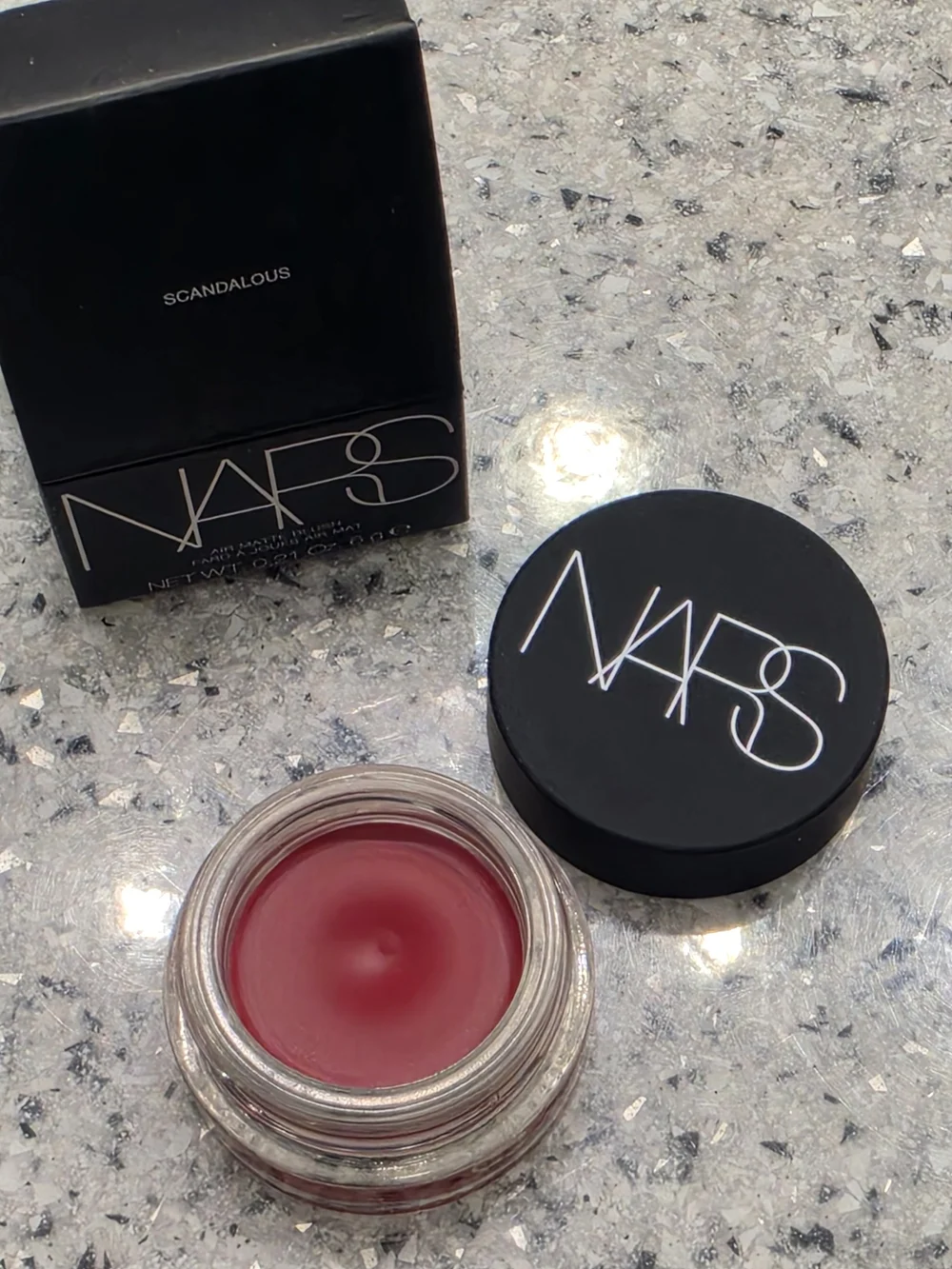 NARS Air Matte Blush - Scandalous (Deep Berry)